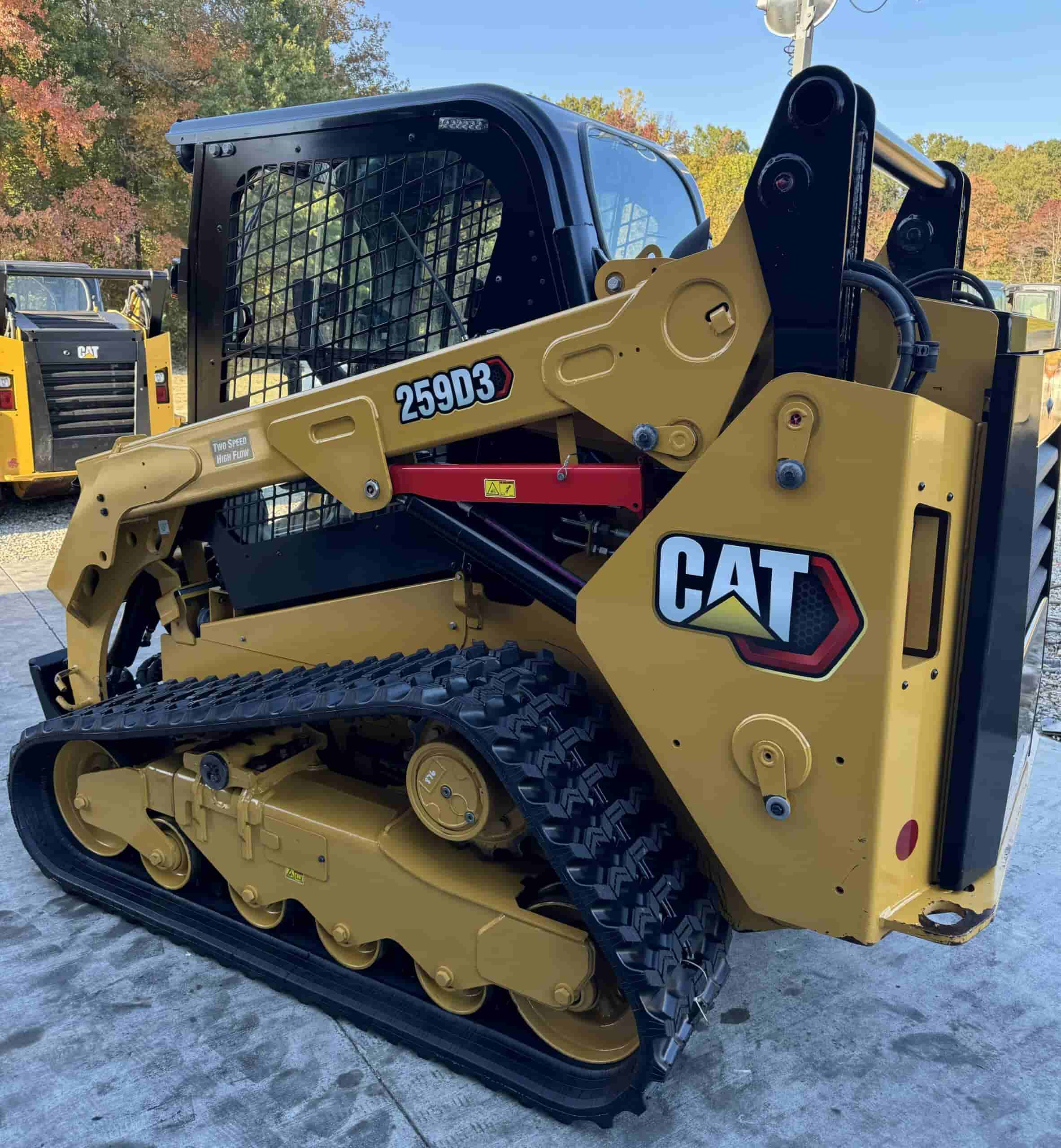 2022 CAT 259D3 HIGH FLOW
